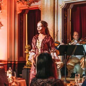 mozart dinner prague singer