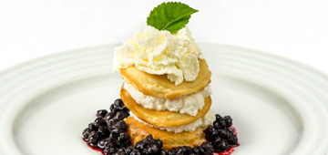 mozart dinner prague christmas children menu dessert