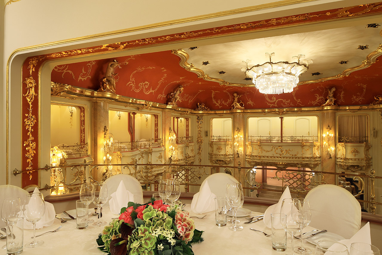 Historical Hall in Mozart´s Period Atmosphere.